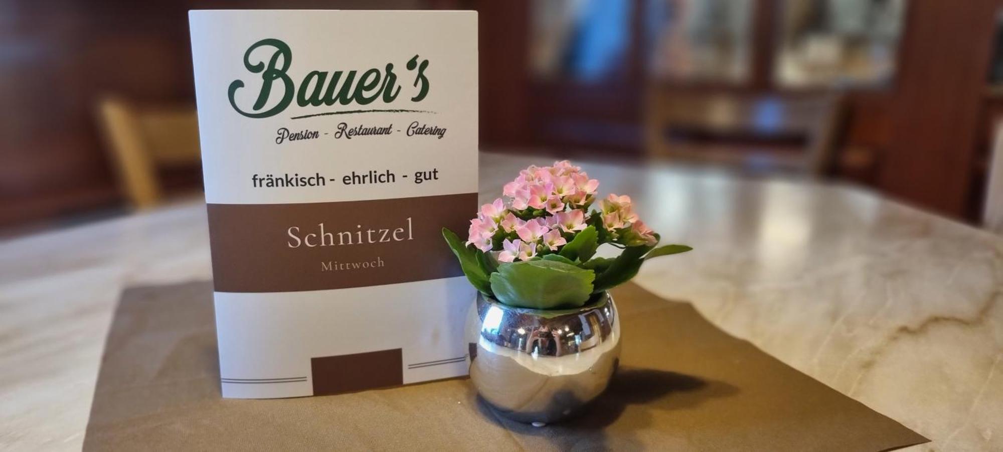 Bauer'S Pension-Restaurant-Catering Grosshabersdorf Ngoại thất bức ảnh